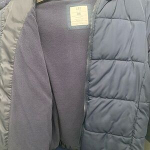 GAP Navy Quilted Jacket